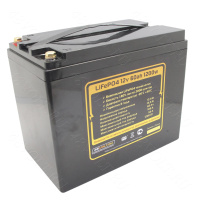 Аккумулятор LiFePO4 12v60Ah 1200w max пластик